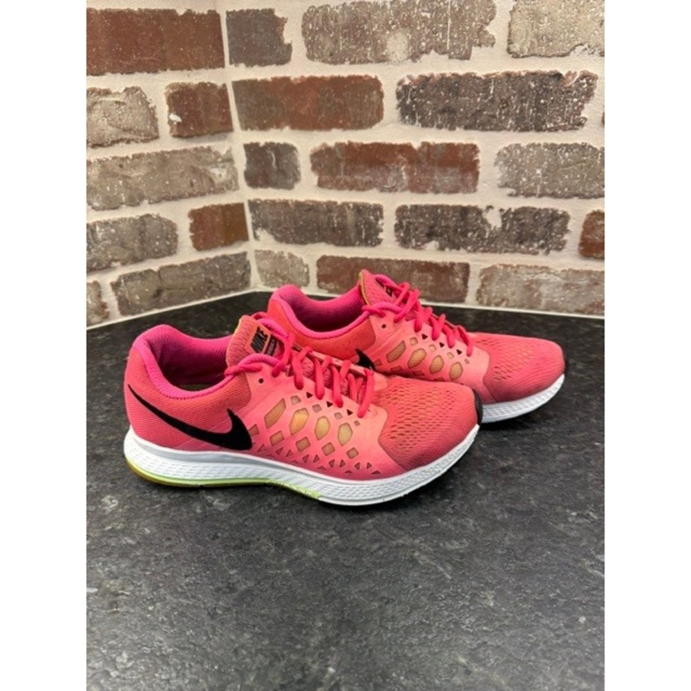 Nike Air Zoom Pegasus 31 Pink Orange Running Shoes Womens 8.5 654486-600